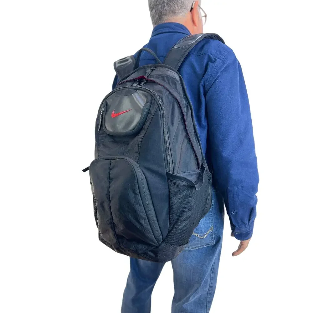 Nike Ultimatum Max Air Utility Backpack Black Basketball Sports BA4323 Flawed